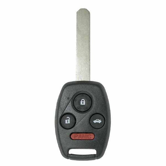 2008-2015 Honda Accord Pilot / 4-Button Remote Head Key / KR55WK49308 / (AFTERMARKET)