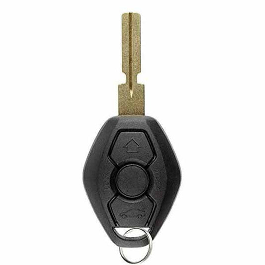 2000-2003 BMW 5 6 7 Z3 Series / 3-Button Remote Head Key / PN: 8382328 / LX8FZV / 4-Track EWS (AFTERMARKET)