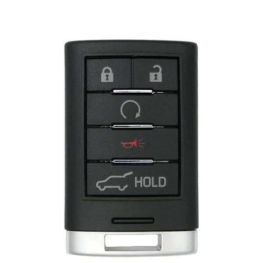 FCC NBG009768T smart key 5 button 315mhz for Cadillac SRX ATS 2010-2015 PN 22865375