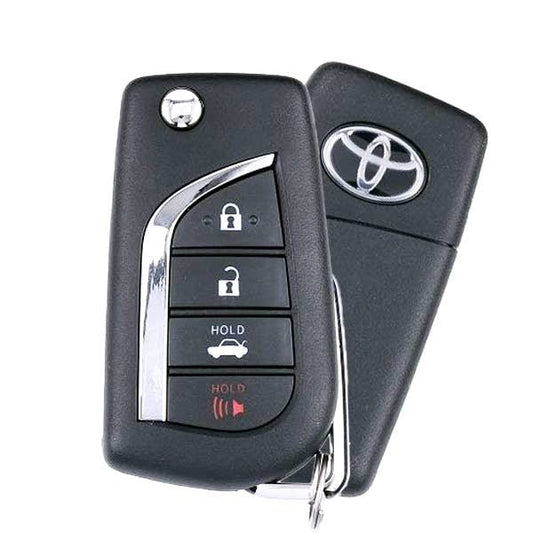 2018-2022 Toyota Camry / 4-Button Flip Key / PN: 89070-06790 / HYQ12BFB / H Chip (OEM)