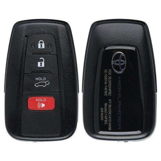 2020-2022 Toyota Highlander / 4-Button Smart Key / PN: 8990H-0E020 / HYQ14FBC-0351 (OEM)