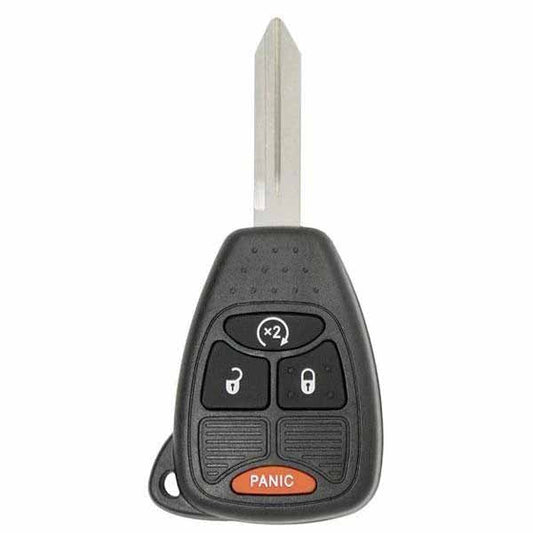 2007-2018 Jeep Dodge Chrysler / 4-Button Remote Head Key / OHT692713AA (AFTERMARKET)