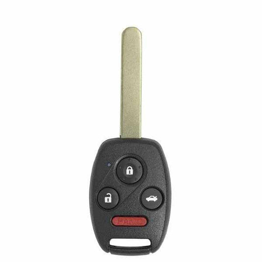 2008-2014 Honda Acura / 4-Button Remote Head Key / MLBHLIK-1T / (AFTERMARKET)