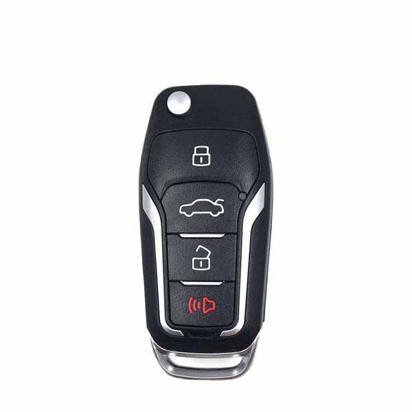 2000-2019 Mercury Lincoln Ford / 4-Button Flip Key / PN: 5912512 / CWTWB1U331 (AFTERMARKET)