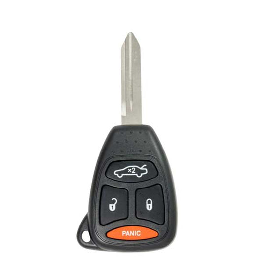 2005-2009 Chrysler Dodge Jeep / 4-Button Remote Head Key / PN: 05179512AA / KOBDT04A (AFTERMARKET)