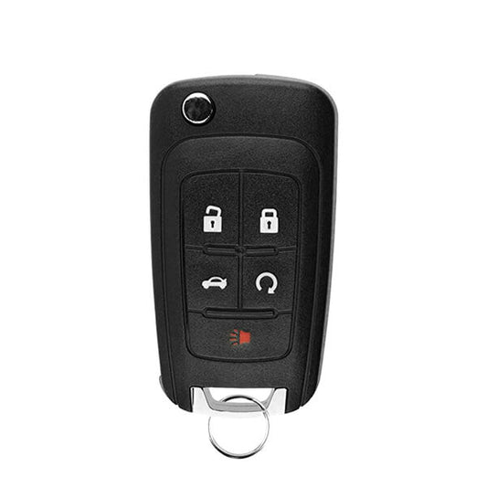 2010-2020 GMC / Chevrolet/ Buick / 5-Button Flip Key / OHT01060512 (AFTERMARKET)